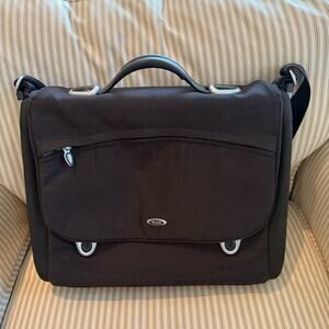 TUMI T3 Black Nylon Briefcase